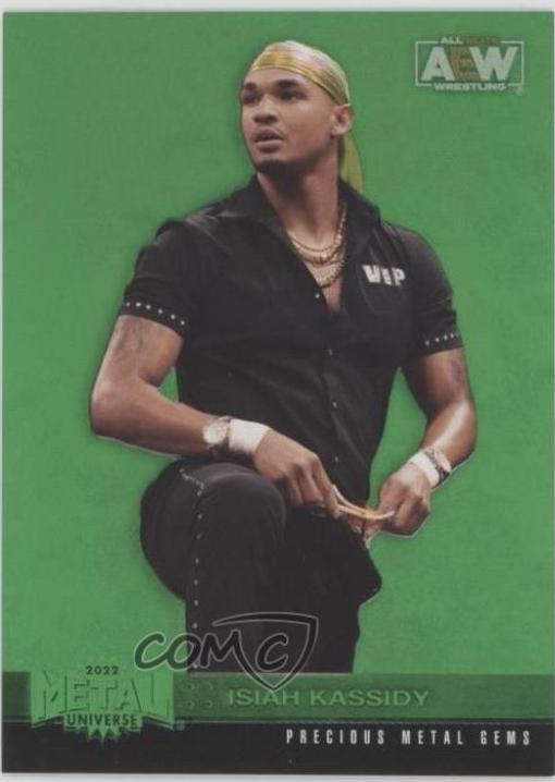 Isiah Kassidy [Precious Metal Gems Green] #87