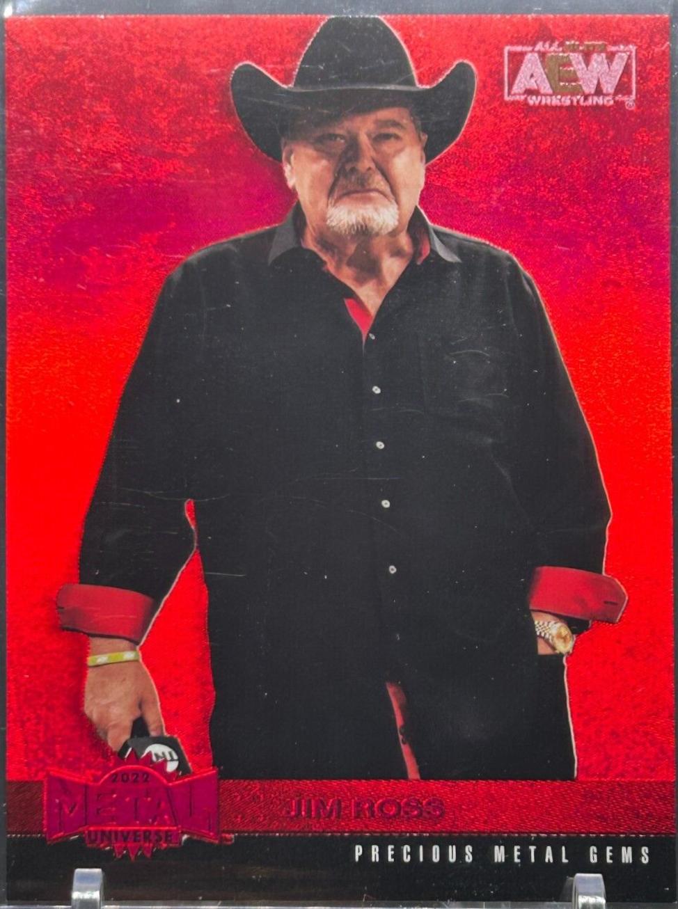 Jim Ross [Precious Metal Gems Red] #71
