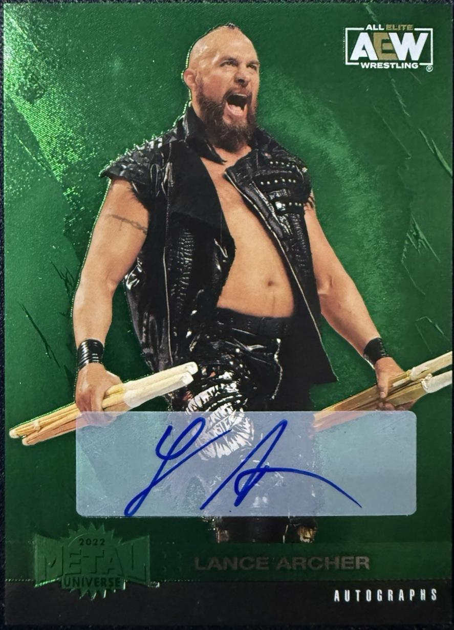 Lance Archer [Green Autograph] #6