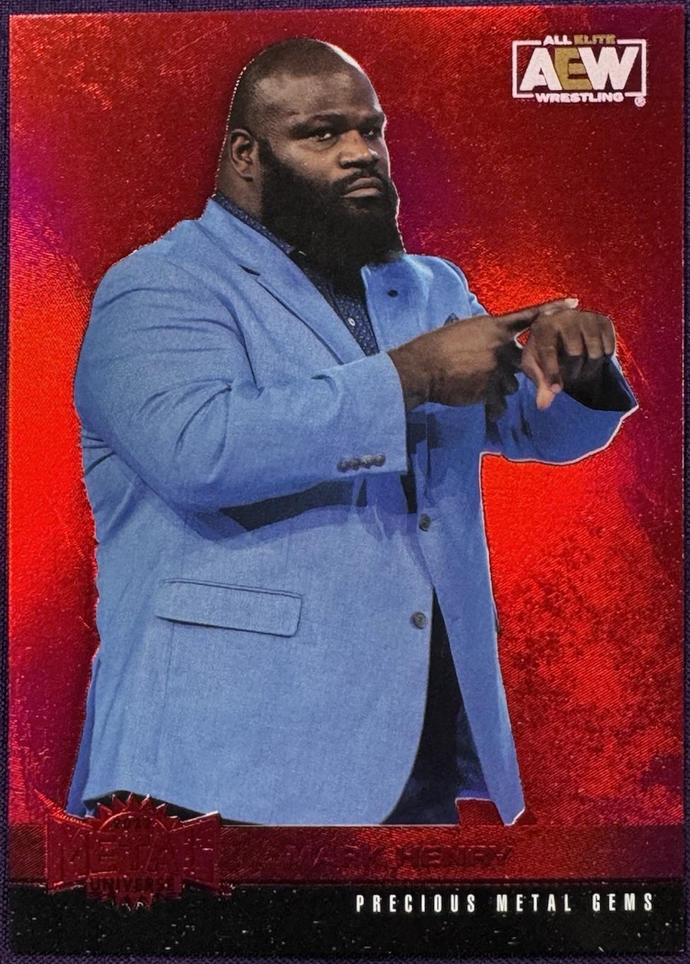 Mark Henry [Precious Metal Gems Red] #75