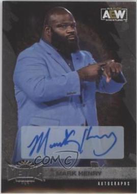 Mark Henry [Silver Autograph] #75