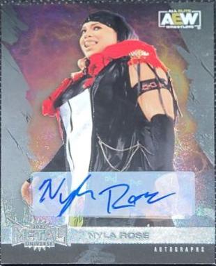 Nyla Rose [Silver Autograph] #69