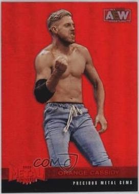 Orange Cassidy [Precious Metal Gems Red] #104