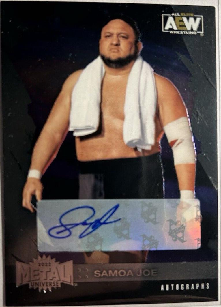 Samoa Joe [Silver Autograph] #100