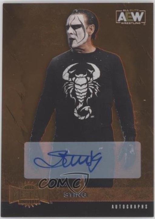 Sting [Gold Autograph] #62