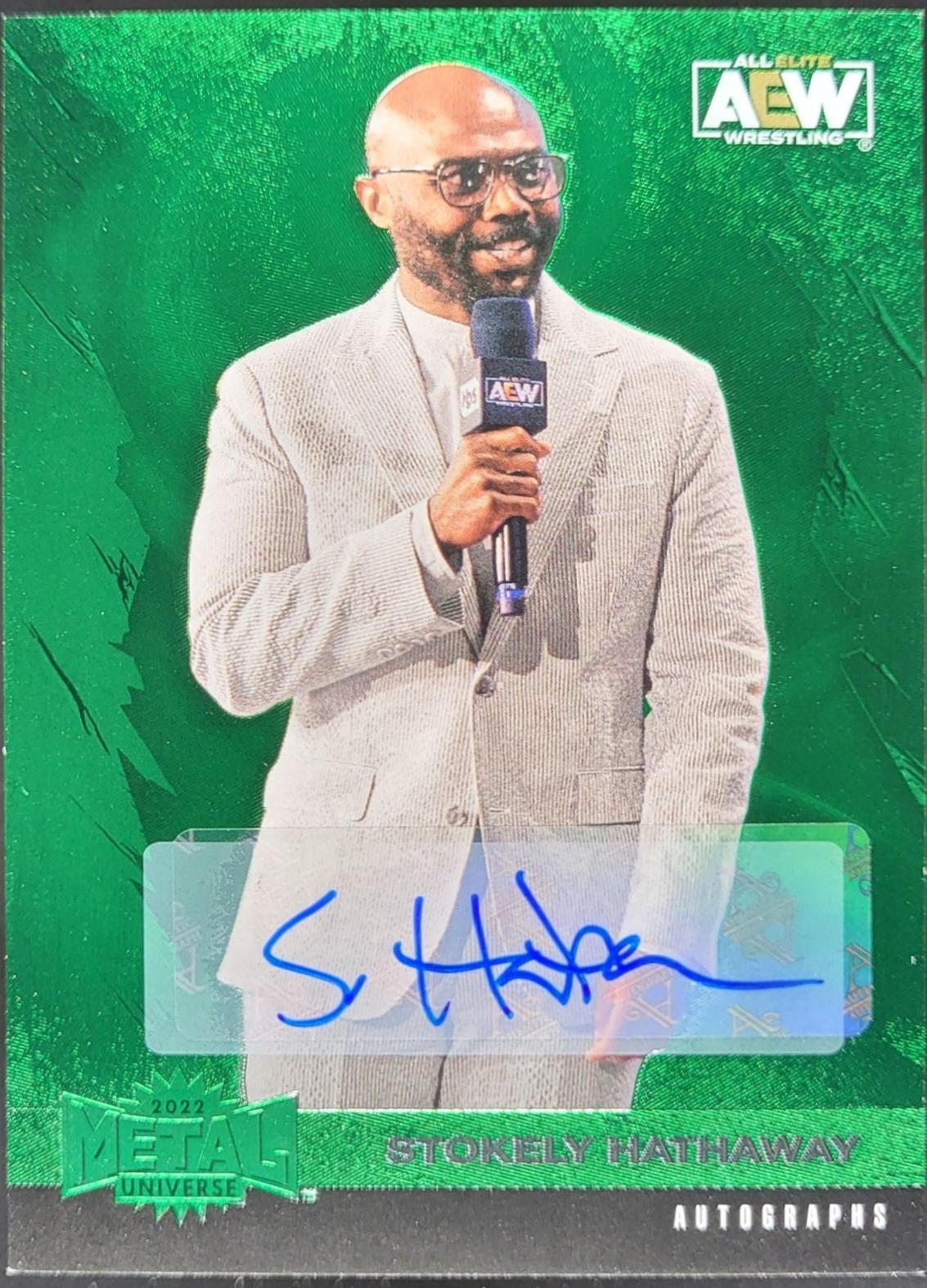 Stokely Hathaway [Green Autograph] #78
