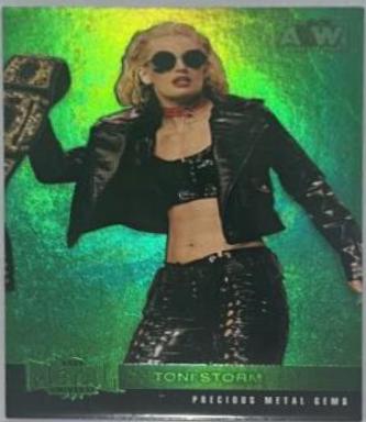 Toni Storm [Precious Metal Gems Green] #110