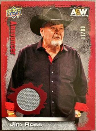 Jim Ross [Mat Relic Red] #91