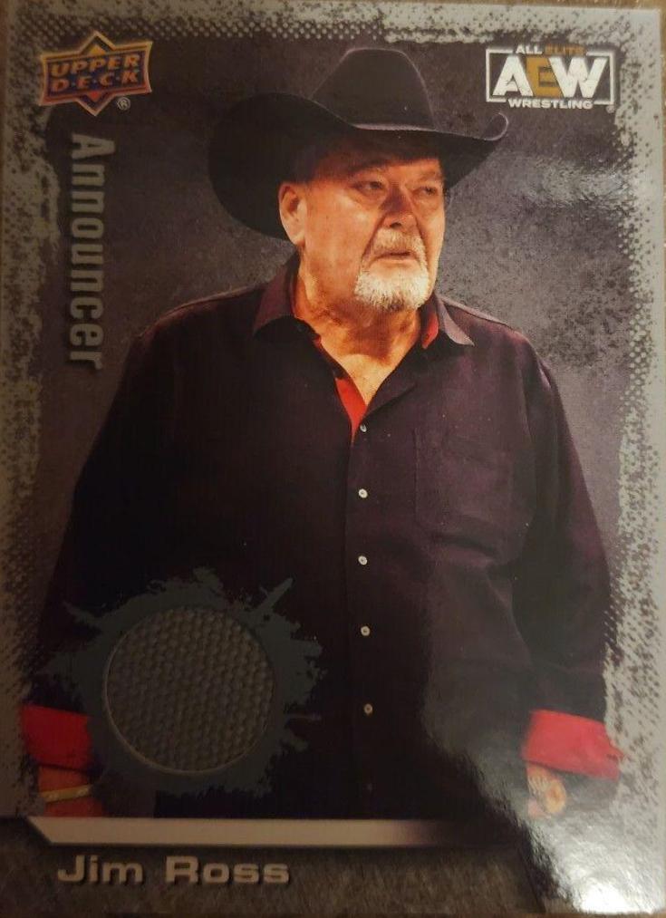 Jim Ross [Mat Relic] #91