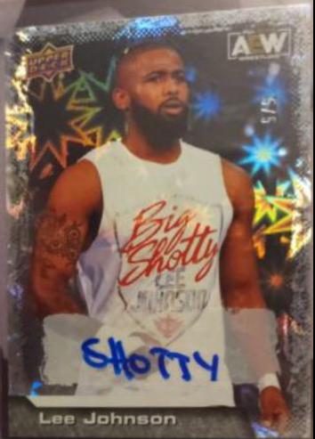 Lee Johnson [Dynamite Autograph] #75