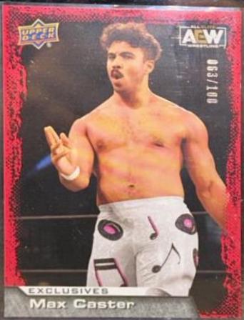 Max Caster [Memorabilia Red] #7