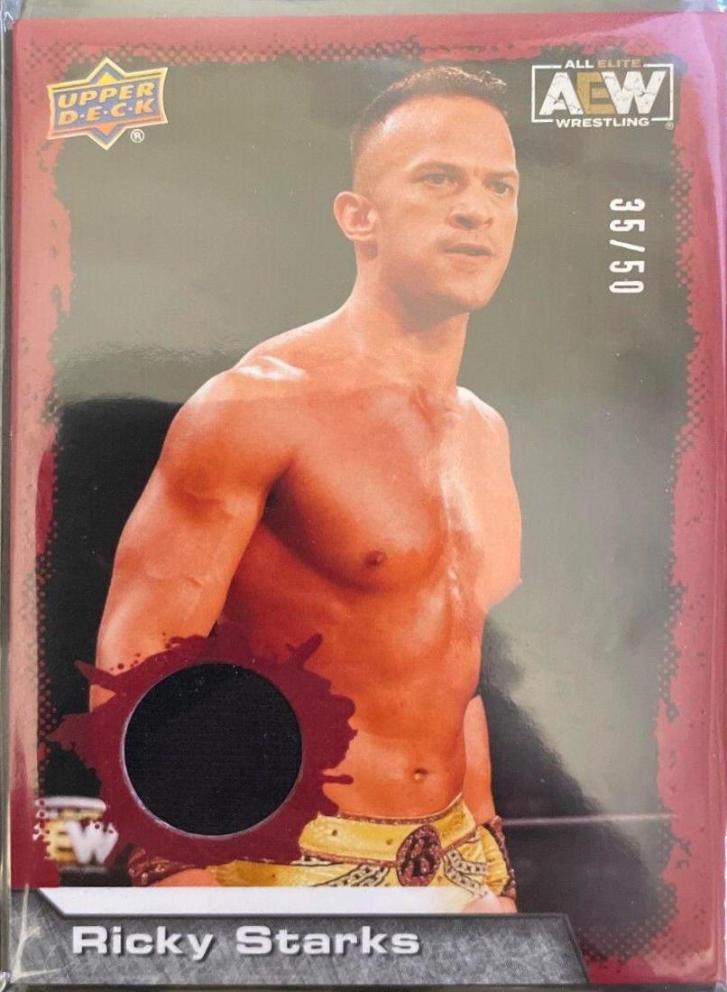 Ricky Starks [Memorabilia Red] #17