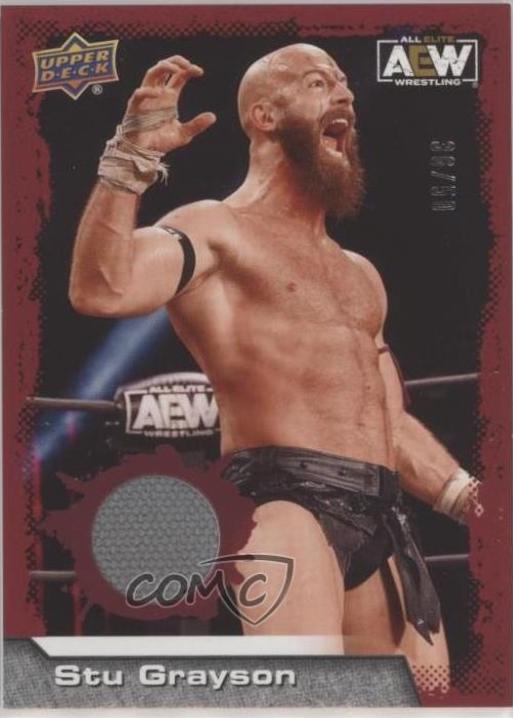 Stu Grayson [Mat Relic Red] #30