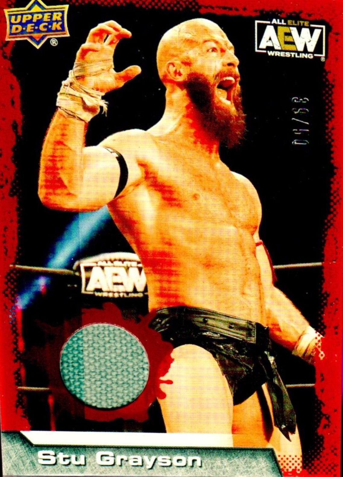 Stu Grayson [Memorabilia Red] #30