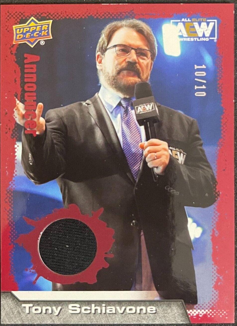 Tony Schiavone [Mat Relic Red] #92