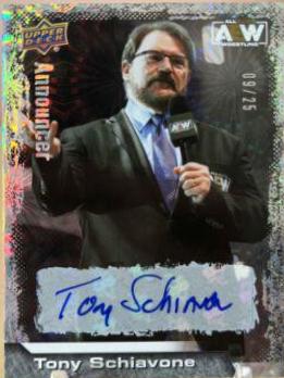 Tony Schiavone [Pyro Autograph ] #92