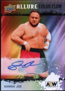 Samoa Joe [Full Rainbow Autograph] #R-40