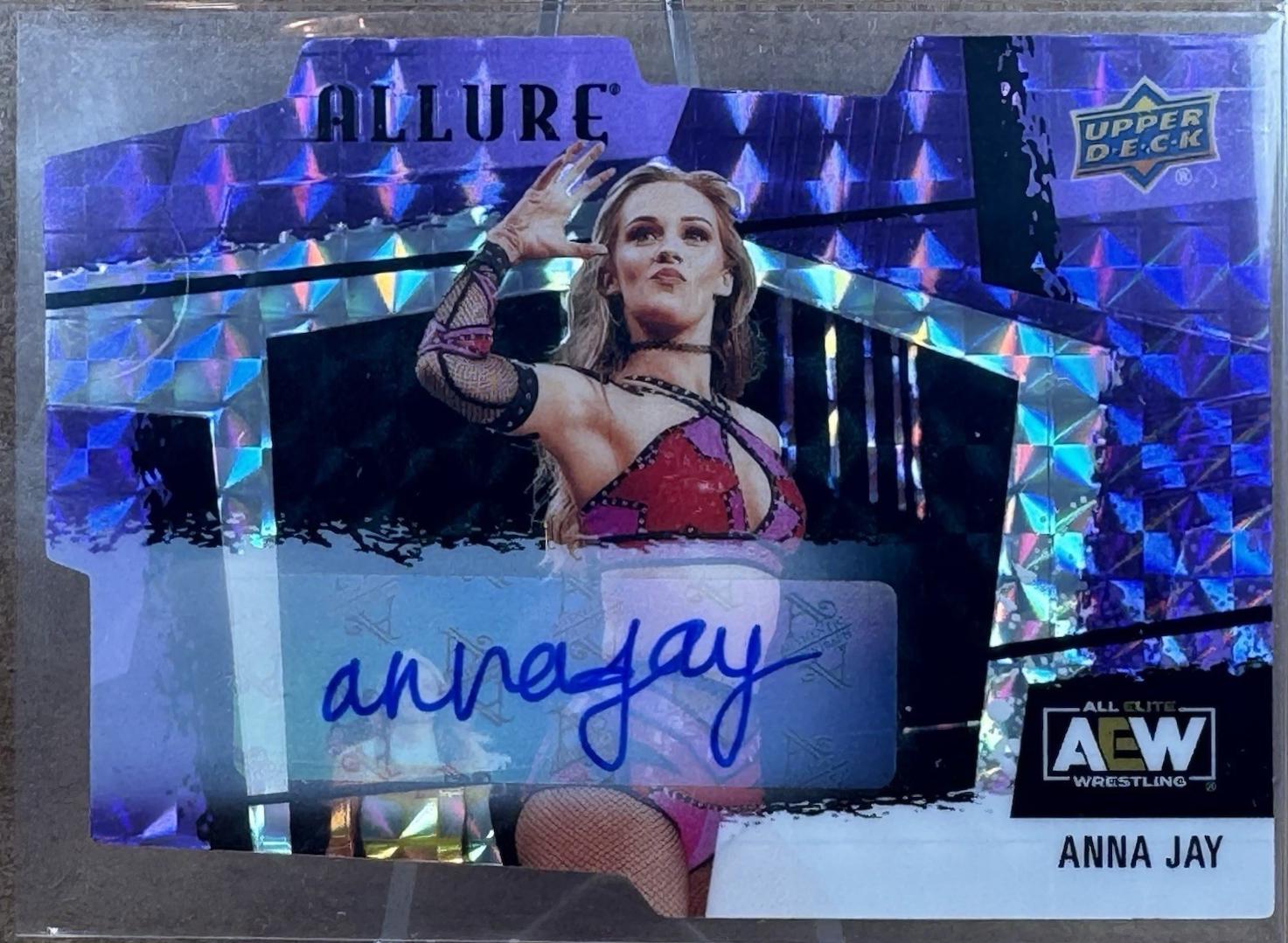 Anna Jay [Autograph Purple Diamond] #115