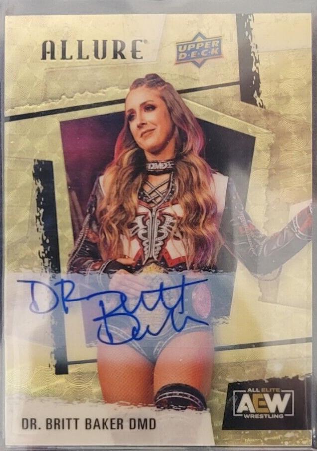 Dr. Britt Baker [Autograph Golden Treasures] #5