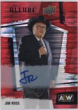 Jim Ross [Autograph Red] #90