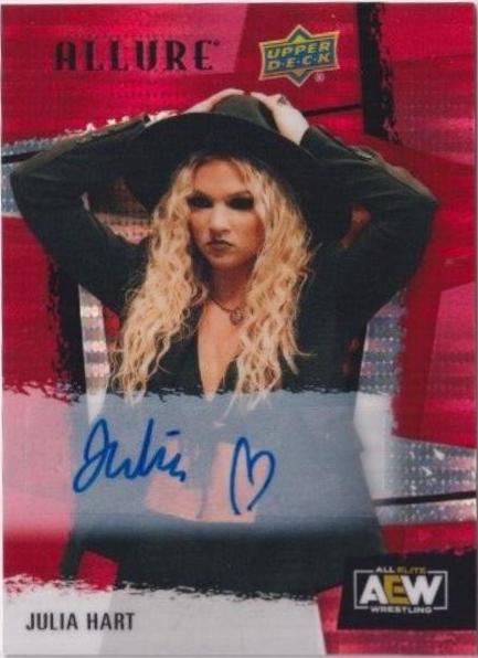 Julia Hart [Autograph Red] #148