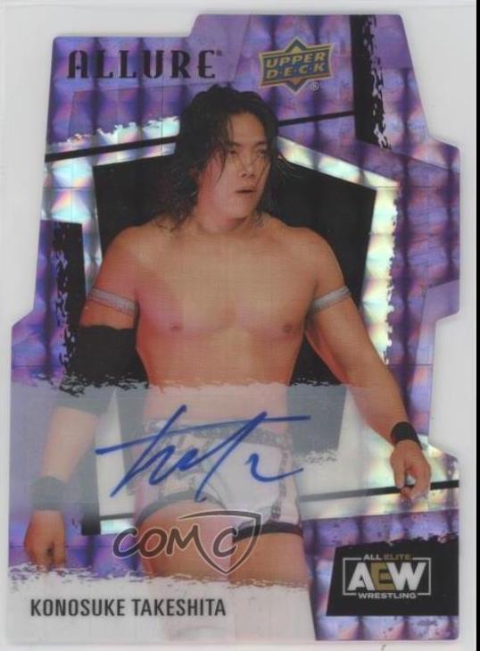 Konosuke Takeshita [Autograph Purple Diamond] #30