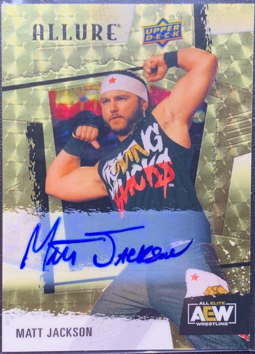 Matt Jackson [Autograph Golden Treasures] #60