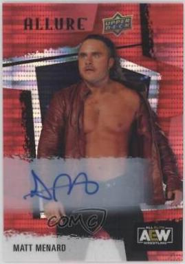 Matt Menard [Autograph Red] #86
