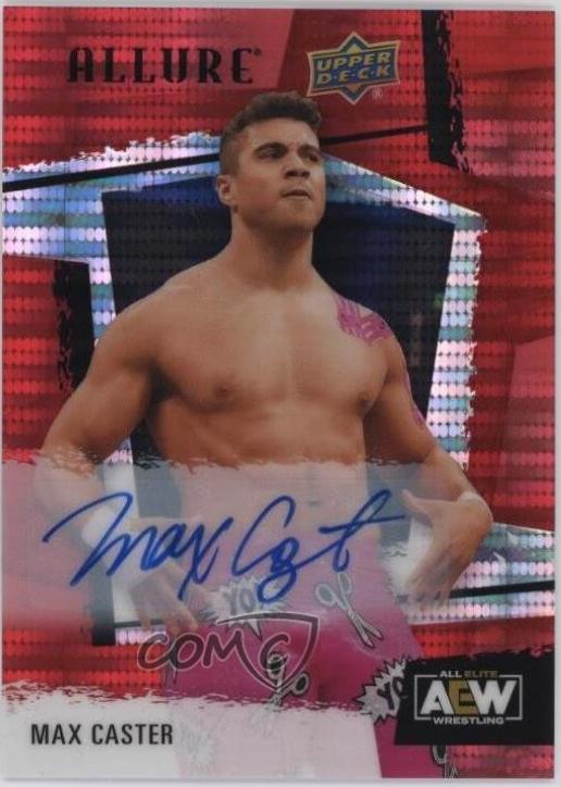 Max Caster [Autograph Red] #84