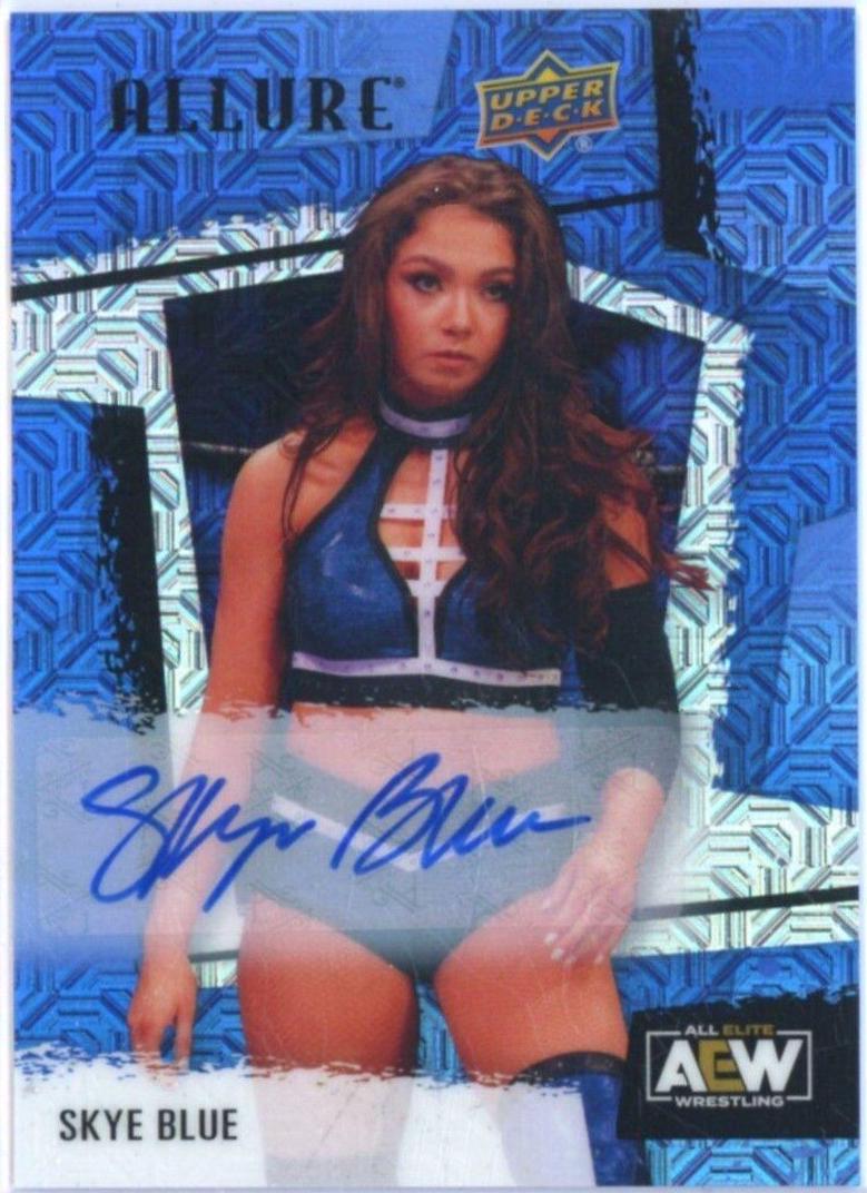 Skye Blue [Autograph Blue] #141