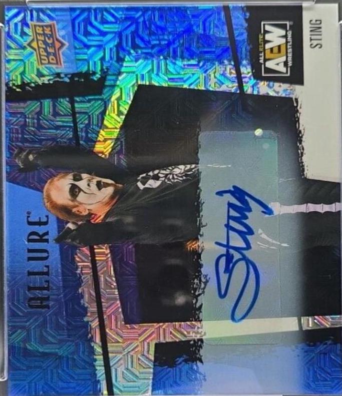 Sting [Autograph Blue] #120