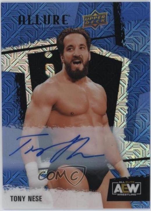 Tony Nese [Autograph Blue] #92