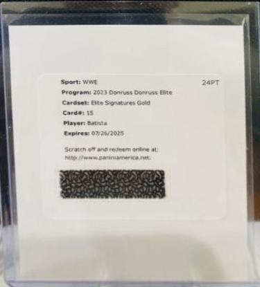Batista [Gold] #15