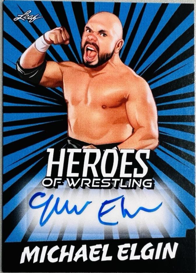 Michael Elgin [Blue] #BA-ME1