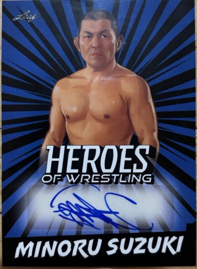 Minoru Suzuki [Blue] #BA-MS1