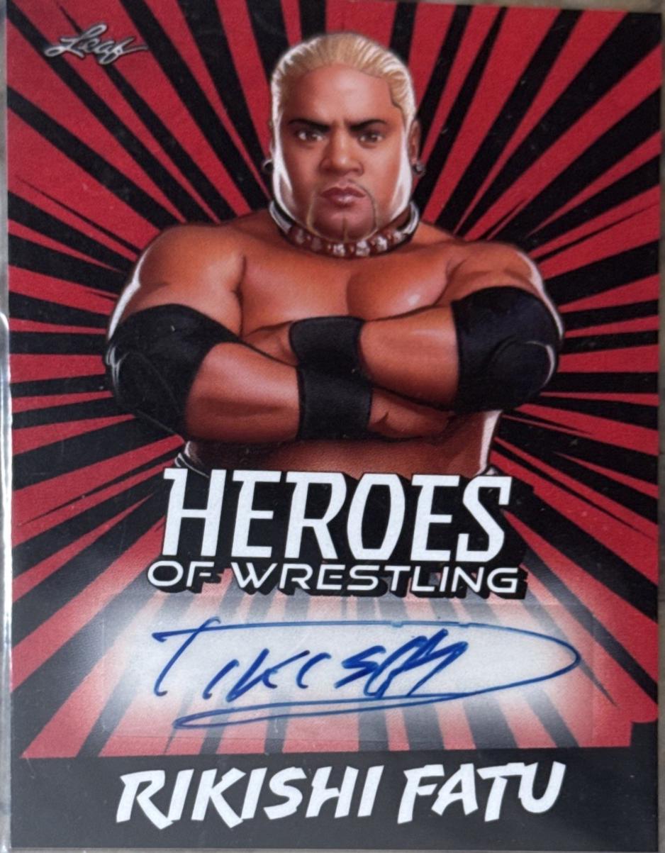 Rikishi Fatu [Red] #BA-RF2