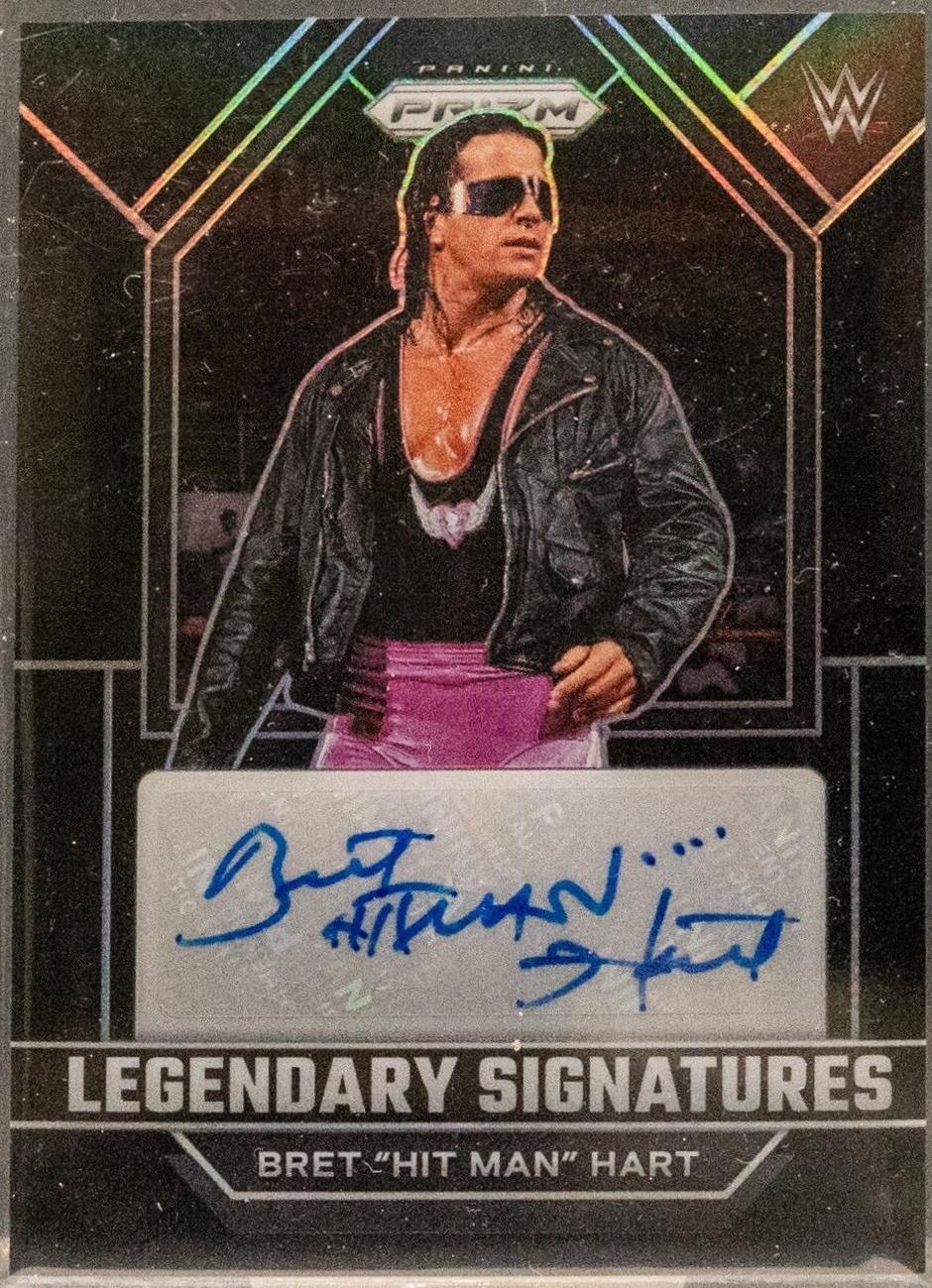 Bret Hit Man Hart [Black] #LS-BHH