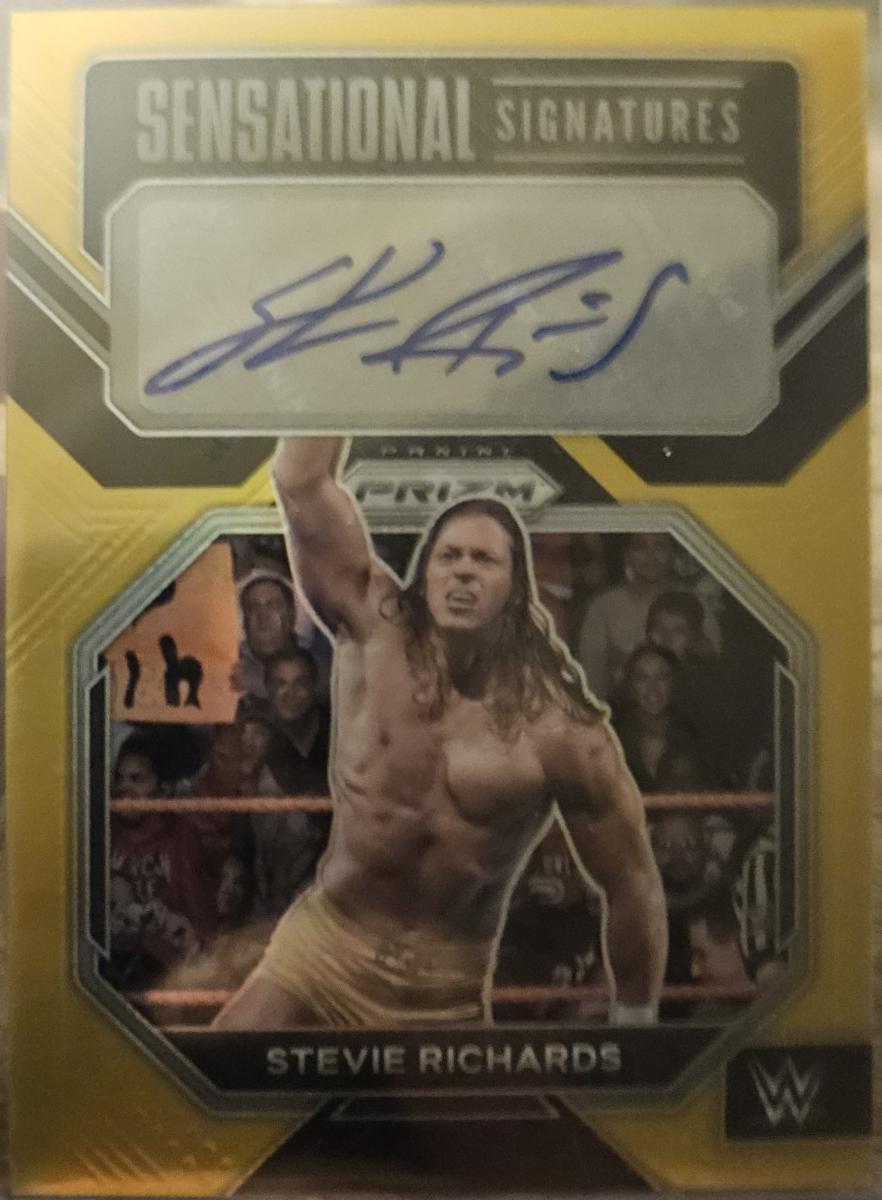 Stevie Richards [Gold] #SN-SRS