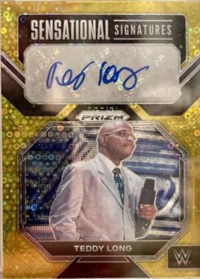 Teddy Long [Gold] #SN-TLG