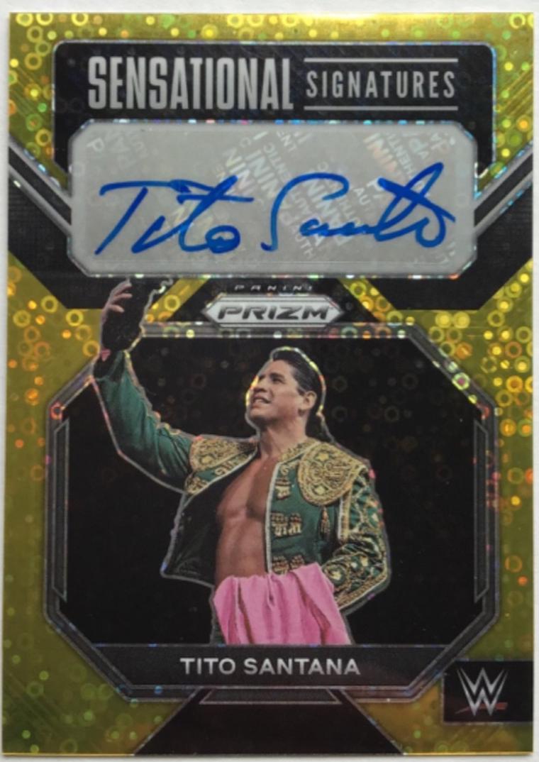 Tito Santana [Gold] #SN-TSN