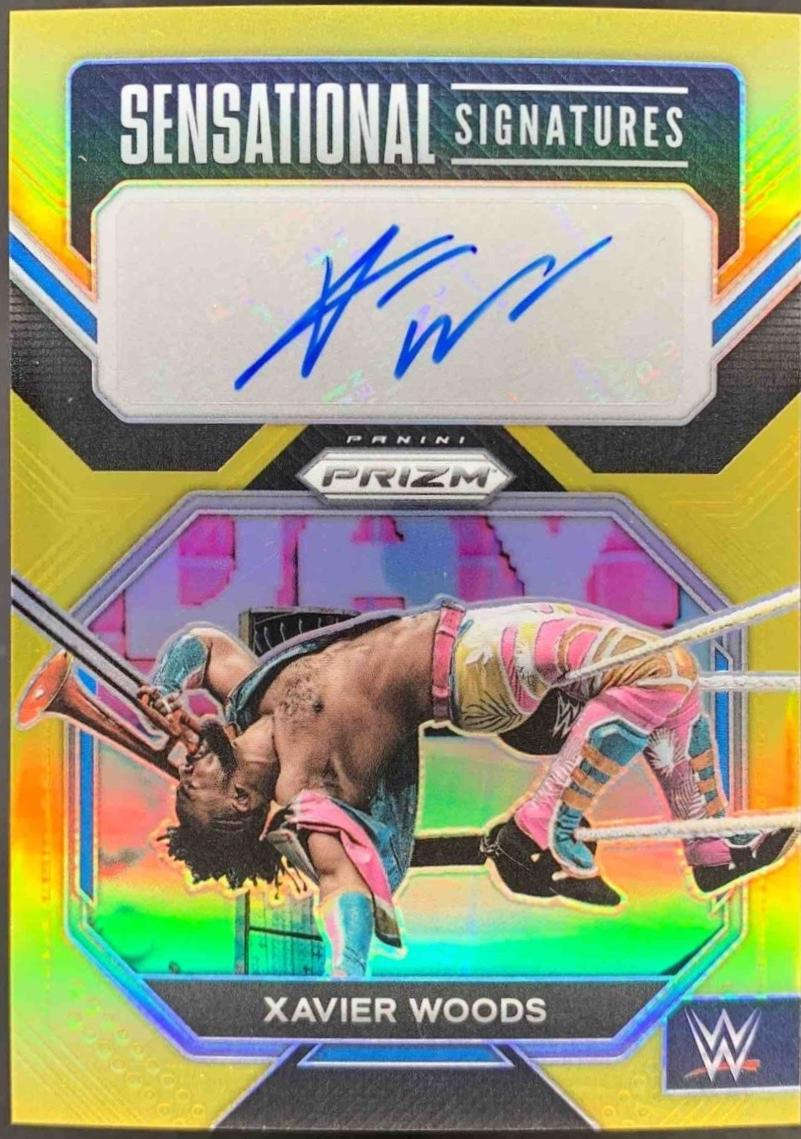 Xavier Woods [Gold] #SN-XWD