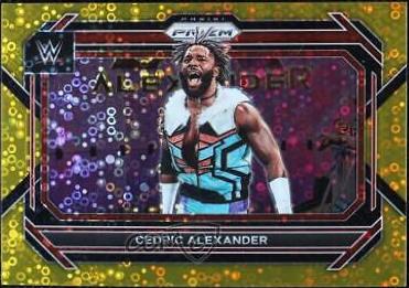 Cedric Alexander [Under Card Gold] #98