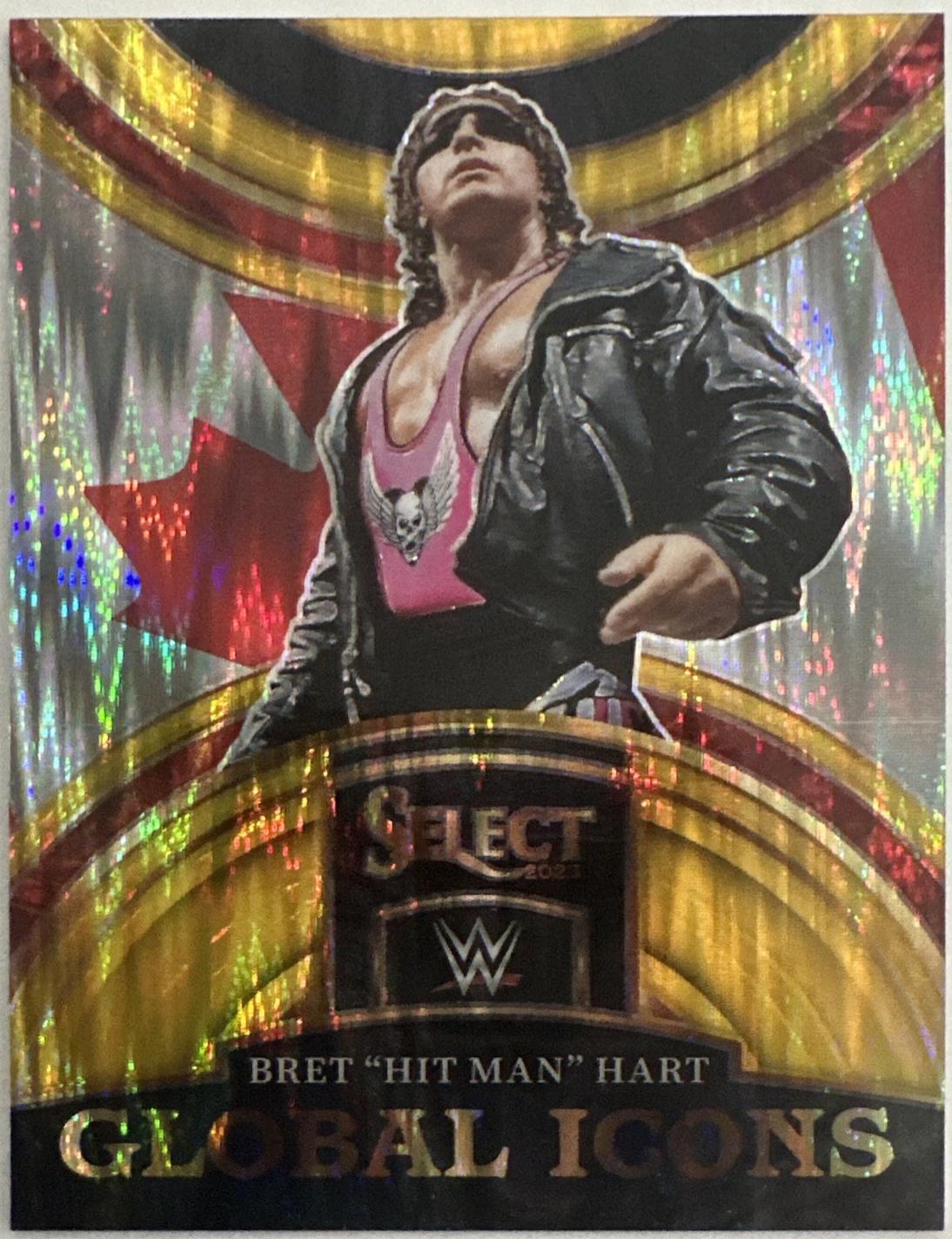 Bret 'Hit Man' Hart [Gold Flash] #30