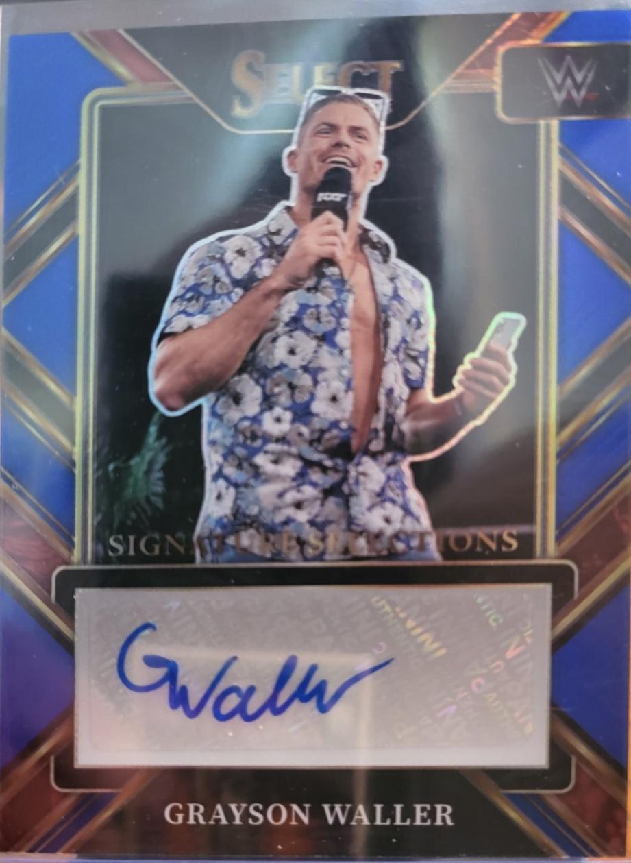 Grayson Waller [Blue] #SL-GWL
