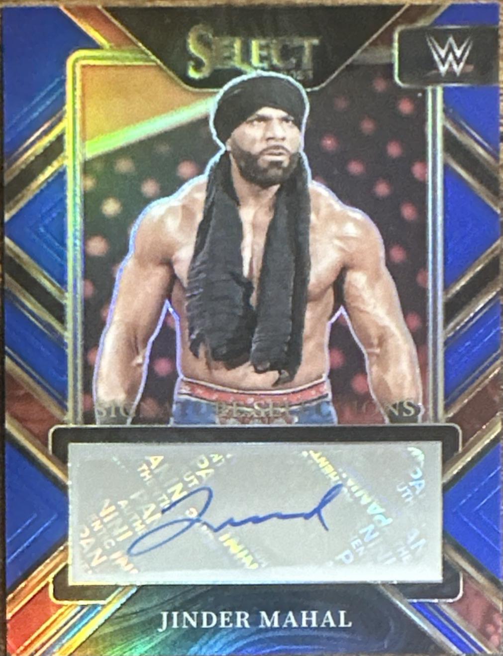 Jinder Mahal [Blue] #SL-JMH