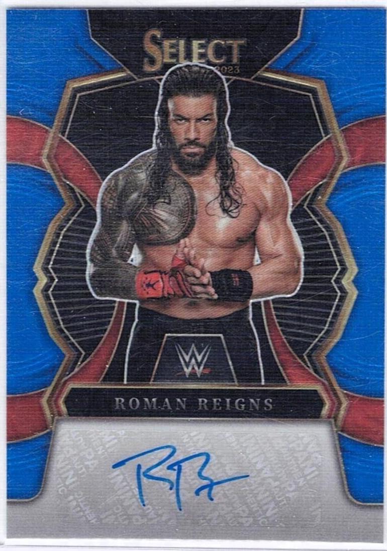 Roman Reigns [Blue] #SG-RRN