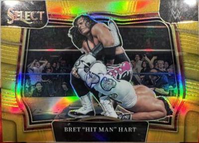 Bret 'Hit Man' Hart [Gold] #260