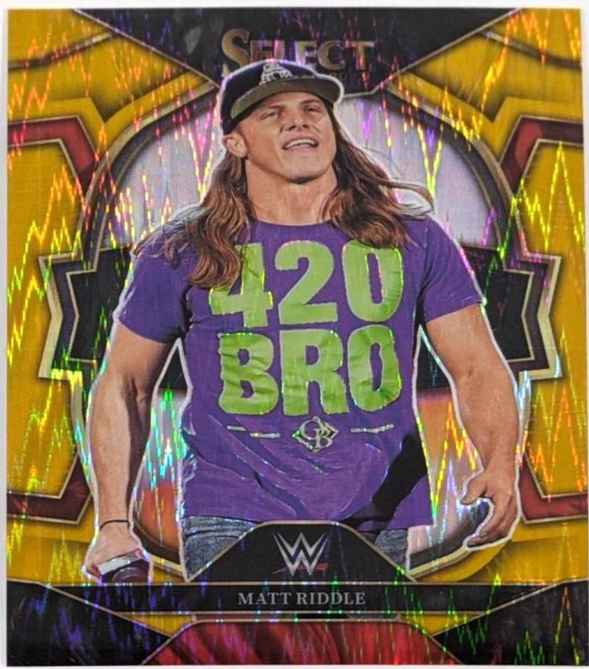Matt Riddle [Gold Flash] #98
