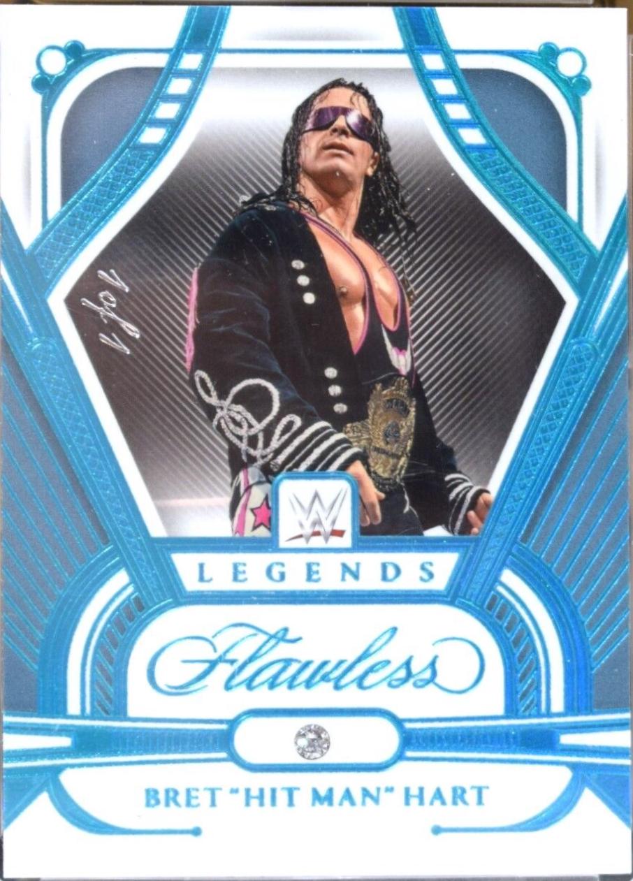 Bret Hit Man Hart [Platinum] #75