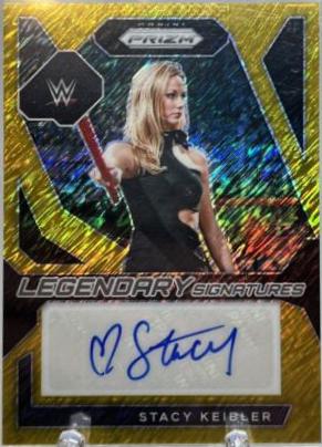 Stacy Keibler [Gold Shimmer FOTL] #LS-SKB